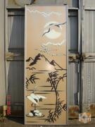 Дверь-купе «Райские птицы» с витражом, фотография 1