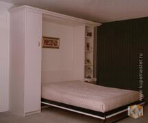 Шкаф кровать «Белая мечта» с прямым комплексом, фотография 1
