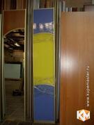 Дверь-купе «Бук Тирольский» с зеркалом, фотография 1