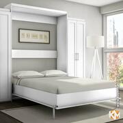 Шкаф-кровать трансформер «Клео» в белом цвете, фотография 1