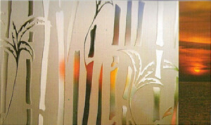 Декоративное стекло Bamboo