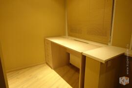 Стол «Оптимус» белого цвета с выдвижными ящиками, фотография 1
