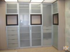Угловой шкаф «Модерн» с матовым стеклом, фотография 1