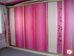Встроенный шкаф-купе «Розовый Фламинго», фотография 1