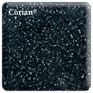 Палитра искусственного камня Corian - Black Quartz